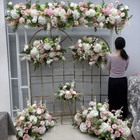 Decoraciones para Bodas, Camino de Flores para el Pasillo, Camino de Flores Artificiales para Bodas