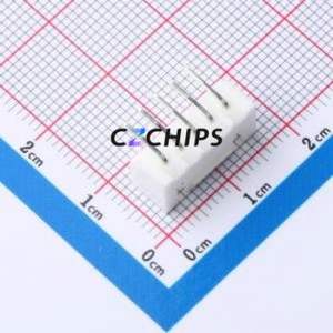 HC-XHB-5AW-TW Wire-to-Board Pin Header Bent Lead Through Hole,P=2.5mm Connector 1x5P 2.5mm Right Angle Insert XHB - Product Image 2