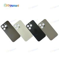 Couverture arrière en verre grand trou pour Iphone 15 15pro 15pro max 14 14pro 14pro max 13 13pro 13pro max