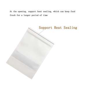 Sacs en papier kraft blancs à fond plat pour snacks, biscuits, pain, bonbons, nuggets, fabrication directe <span class=keywords><strong>d</strong></span>'usine, impression rapide - Product Image 5