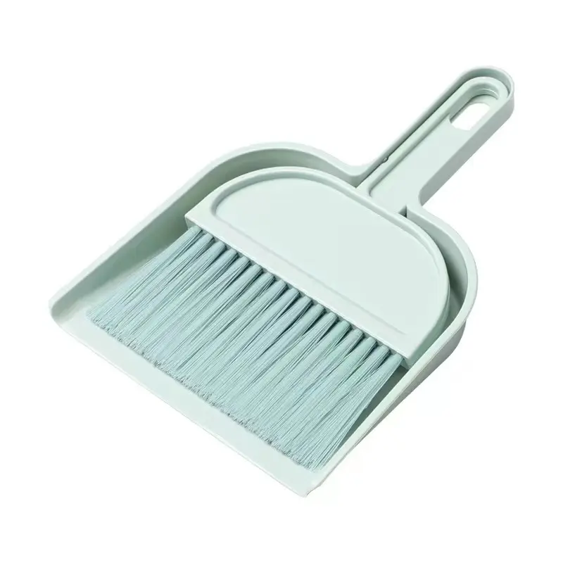 Mini balai à main et ensemble de pelle à poussière outil de nettoyage pour bureau voiture maison petits porte-poussière avec ensemble de brosses