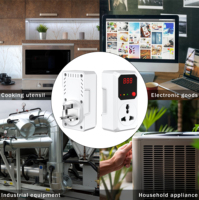 Prise de protection contre les surtensions à affichage numérique 13A 230V 50Hz, norme britannique, pour réfrigérateur et climatiseur