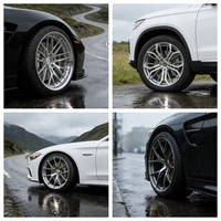 Jantes de voiture de tourisme TS 18 pouces, jantes de course personnalisées à rebord profond, jantes de véhicule compactes, jantes sport monobloc forgées en alliage