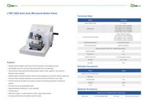 LABTEX LTMT-320A手动旋转切片机徕卡切片机实验室设备半自动切片机 - Product Image 6
