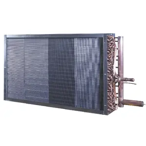 copper tube aluminum fin ahu evaporator