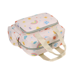 Nuevo bolso estampado multicapa de gran capacidad para mujer, bolso de nailon duradero, poliéster, un solo hombro, mamá, bebé, moda de <span class=keywords><strong>verano</strong></span> - Product Image 6