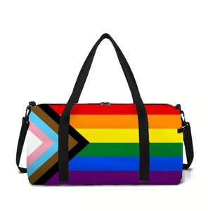 पॉलीमोरी कस्टम स्पोर्ट्स ट्रैवल बैग फिटनेस कंधे की बैग यात्रा ड्रम पॉलिएस्टर बैग बैग अभी तक कोई समीक्षा नहीं - Product Image 4