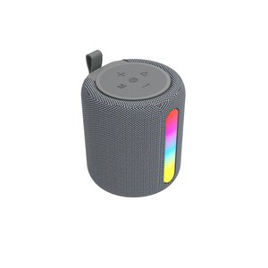 Oem rx06 xách tay Stereo Powered vải không dây vải TWS Loa siêu trầm 5W Bass RGB LED Đèn Boombox Loa - Product Image 2