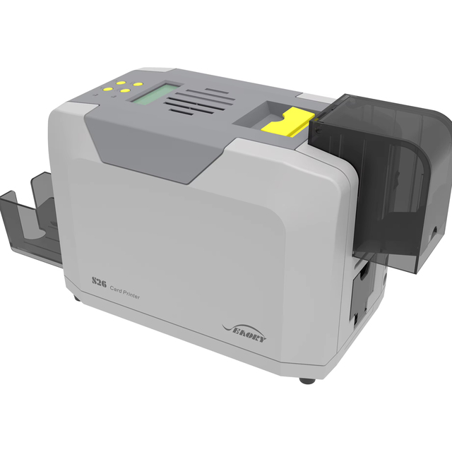 Excellent Quality Yunli Seaory S26 Desktop Single-sided 600dpi ID Card Printer USB/Ethernet Interface Office Use ROHS Stock