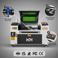 Machine de gravure laser haute précision refroidie à l'eau CO2 KEHUI pour pierre, granit, marbre, pierre tombale, DST/DXF KH-5030