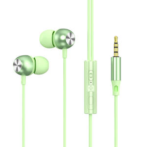 YD 3,5 Heavy Bass HIFI Sonido estéreo Auriculares intrauditivos Llamada de alta definición Reducción de ruido con micrófono Auricular con cable de mm - Product Image 2