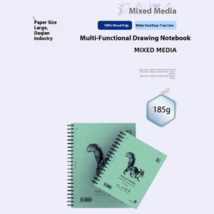 Daiqian 185g xoắn ốc đa chức năng vẽ giấy sơn dầu giấy Acrylic Bút đánh dấu bút chì màu bút chì bút chì màu - Product Image 3