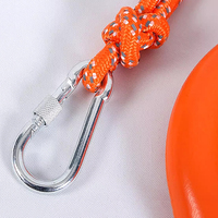 Corde réfléchissante de longueur personnalisable pour la nuit, corde de sécurité flottante pour la lutte contre les incendies, corde de montagne