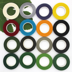 <span class=keywords><strong>Mayla</strong></span> 12mm Vert Clair Vintage Pétale Motif Floral Ruban de Masquage Imperméable Adhésif en Plastique Autocollants Papier Fleuriste Artisanat - Product Image 3