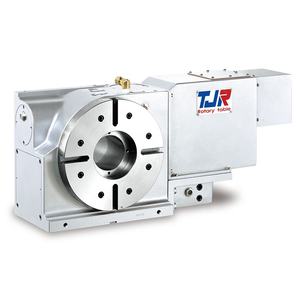 Table d'indexation de haute précision série TJR HR pour fraiseuse CNC, puissante table rotative hydraulique 4e axe 255 mm - Product Image 5