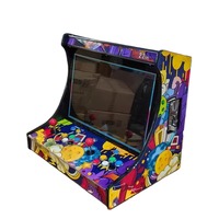 Nouvelle console de jeu d'arcade à prix avantageux pour deux joueurs, jeu de combat de rue, 22 pouces, machine de jeu à pièces