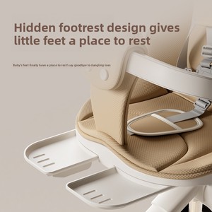 Poussette bébé pliable légère avec siège inclinable et pare-soleil |   Système de voyage multifonctionnel pour nourrissons et tout-petits - Product Image 5