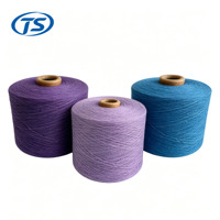 Taishi 20s 60/40 Tc Regenerated Polyester Cotton Blended Yarn Dyed Pattern Eco Friendly Yarn for Weaving Knitting Socks Garment