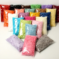 100g de papier de remplissage pour boîte cadeau, jetable, recyclable, biodégradable, écologique, plissé, texturé soie, en provenance du Guangdong