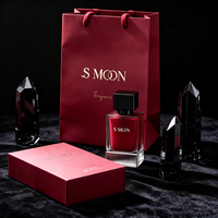 Nouvelle Tendance : Flacon de Parfum Vide Rectangulaire Transparent 50ml 30ml 100ml – Flacon Vaporisateur en Verre pour Parfum avec Boîte
