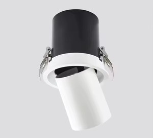 <span class=keywords><strong>Spot</strong></span> encastré de plafond <span class=keywords><strong>noir</strong></span> et blanc à <span class=keywords><strong>tube</strong></span> long pour cuisine et chambre 7W 10W 12W - Product Image 3