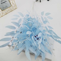T-0303 Vente en gros de haute qualité de guirlandes de branches de saules artificielles en soie pour la décoration de mariage