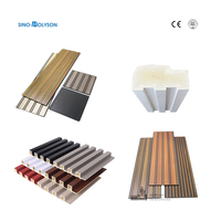 Mesin Ekstruder Profil PVC/WPC Otomatis Sino-Holyson dengan Sekrup Kembar Berputar Berlawanan, Sekrup Kerucut, Daya 37kw, Dilengkapi Bearing, Bersertifikasi CE