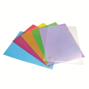 Khuyến mãi độ bền kéo mạnh mẽ biểu tượng tùy chỉnh <span class=keywords><strong>L</strong></span> hình dạng rõ ràng minh bạch Trắng PP nhựa thư mục tập tin cho các tài liệu với Pocket - Product Image 6