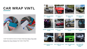 ฟิล์มไวนิลไวนิลติดรถยนต์ฟิล์มติดรถยนต์แบบปล่อยอากาศสีขาวมันวาว - Product Image 5