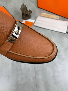 Chaussures Oxford en cuir pleine fleur avec semelle intermédiaire en caoutchouc/latex, semelle extérieure en caoutchouc et doublure en tissu, pour toutes les saisons - Product Image 5