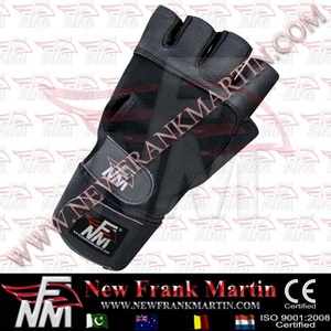 NFM Weightlifting Gloves Crossfit WOD Gym Fitness Powerlifting Training Hand Palm Protection Pullup Support OEMODM Custom Design - Product Image 3