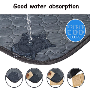 Tapis absorbant imperméable et réutilisable pour animaux de compagnie, motif uni, pour l'apprentissage de la propreté des chiots et des chiens - Product Image 4