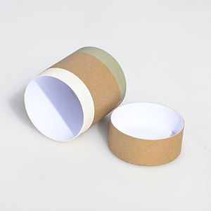 Boîte tube ronde en papier avec logo design personnalisé Boîte cadeau de parfum de luxe pour soin de la peau Cajas Redondas - Product Image 3