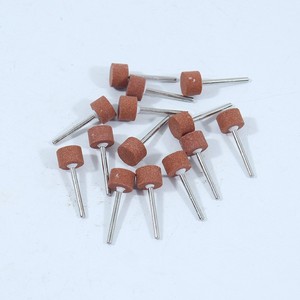 Meule diamantée abrasive pour polissage, pointe de meule vérifiée, tête de meule pour outils rotatifs Dremel, polissage acier inoxydable - Product Image 1