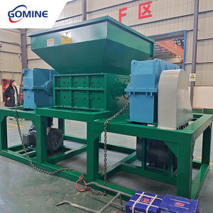 UPVC/ Aluminum Doors Window Frame Scaffold Construction Waste Shredder Machine for Industrial Waste Processing - Product Image 2
