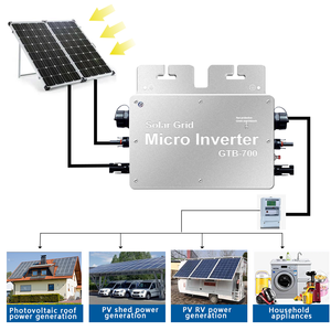 <span class=keywords><strong>Micro</strong></span>-onduleur hybride solaire 600-2000 Watts pour balcon hors réseau, photovoltaïque, sortie simple et double 230V 60Hz pour usage domestique - Product Image 4