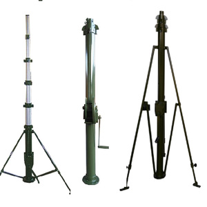 Mât télescopique manuel portable de 6 m pour utilisation en télécommunications et antennes - Product Image 6