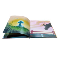 Libros infantiles impresos OEM personalizados al por mayor con alta calidad y encuadernación de cajas