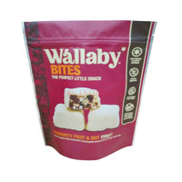 Impresión digital Friendly Bottom Sealed Flat Pouch Chips Candy Nuts Barra de chocolate Protein Bar Wrapper Small Packaging Mylar Bag