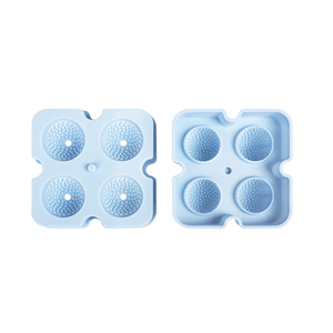 Moule à glaçons en silicone 4 cavités motif diamant pour la fabrication de crème écologique, caractéristiques durables - Product Image 6
