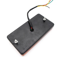 Feu arrière de remorque 50LED 12/24V camion LED panneau antibrouillard de remorque feux de remorque arrière