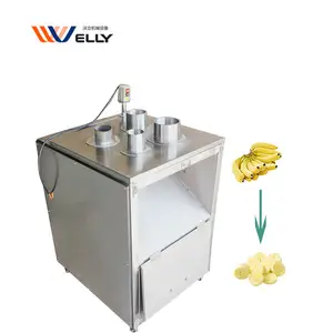 Industrielle Wegerich Banane Long Slicing Feins ch neider Cassava Kartoffel chips Slicer Maschine für Restaurant