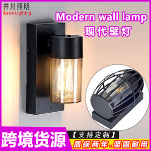 Lámpara de pared para exteriores GP-W425, luz impermeable de aluminio E27 para balcón, terraza, entrada, villa - Product Image 5
