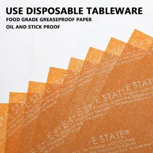 Papel Encerado para Alimentos con Logotipo Personalizado, Papel Antigrasa para Sándwiches de 12 x 12 Pulgadas - Product Image 3