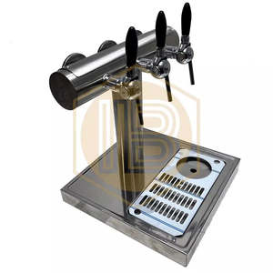 Kit Completo Dispenser Birra a T in Acciaio Inossidabile con 3/4 Rubinetti - Product Image 2