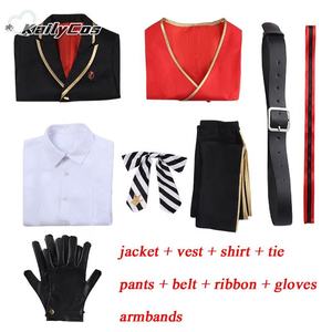 Riddle Rosehearts Cosplay anime Twisted-Wonderland Riddle Rosehearts Cosplay Costume Vêtements Perruque Halloween Costumes pour hommes - Product Image 4