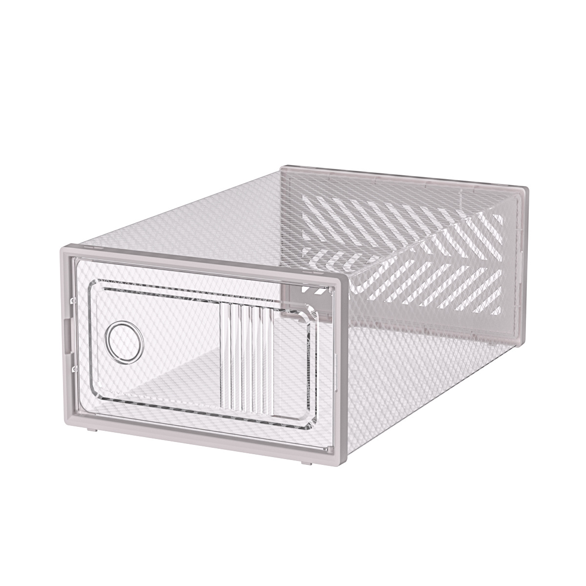 Caja de zapatos con hoja de pp para puerta para mascotas
