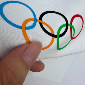 Iconos ecológicos de transferencia térmica, iconos personalizados con banda elástica disponibles para ropa, sombreros y bolsos. - Product Image 4