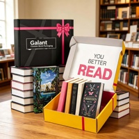 Échantillon gratuit de boîte d'expédition en carton ondulé personnalisée pour journal, agenda et carnet, emballage de luxe