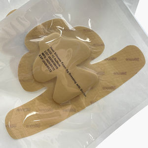 Pembalut luka berperekat steril untuk perawatan kaki <span class=keywords><strong>diabetes</strong></span> bantalan busa silikon tumit dengan perbatasan - Product Image 5